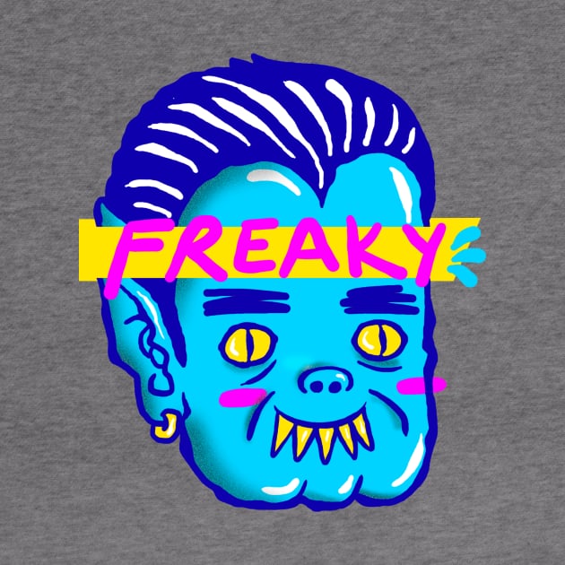 freaky man by elrodro